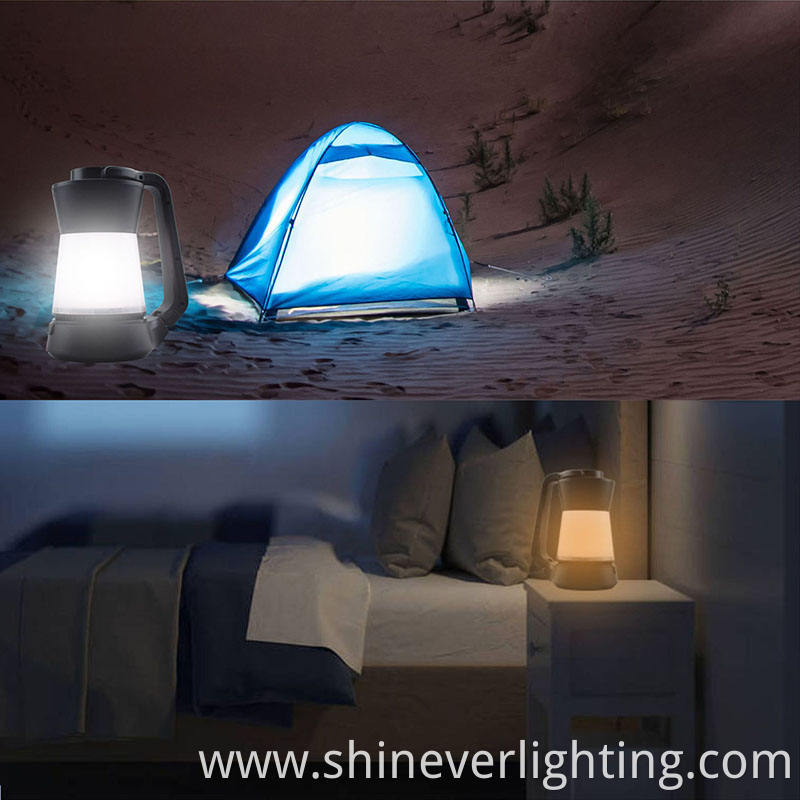Multifunctional camping flashlight
